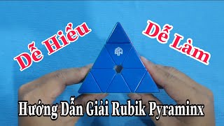 Hướng Dẫn Giải Rubik Pyraminx - Tam Giác 3X3 - Dễ Hiểu - Dễ Làm ( Rubik  Cube ) - Youtube