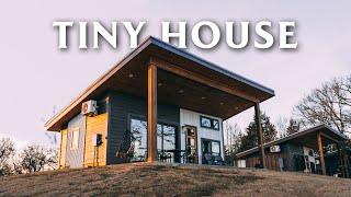 Spacious, Stunning, 450sqft Tiny House Used for Airbnb // Full Tour!