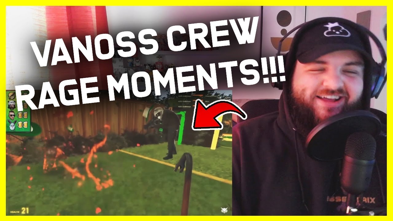 CRYING Laughing!!! VanossGaming and friends - Funny moments and rage *Reaction*