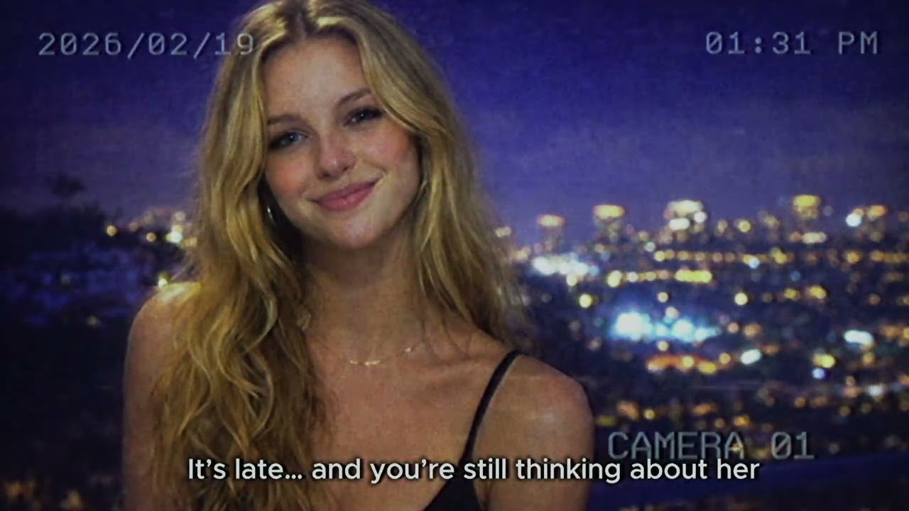 It’s late… and you’re still thinking about her