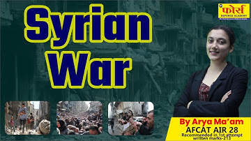 GD Lecturette Topic || Syrian War ||  For AFCAT, CDS, NDA #ssb_interview_preparation
