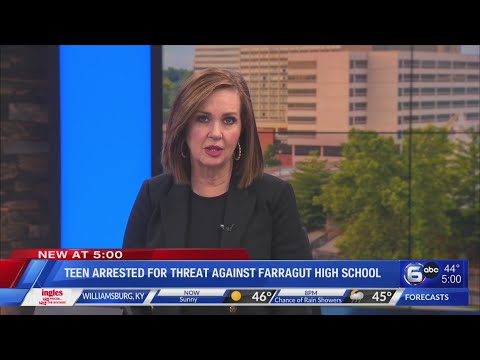 18-year-old charged after threat toward Farragut High School