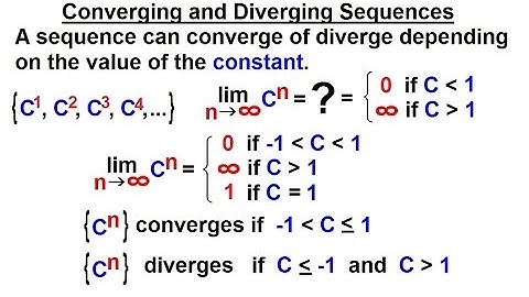 Calculus 2: Infinite Sequences and Series (4 of 62) Converging and Diverging Sequences