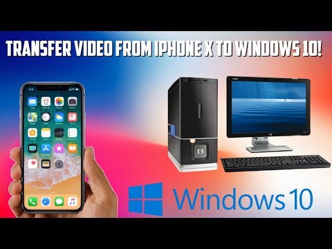 How To Transfer Photos From Iphone To Pc Windows 10 - How to Transfer Videos and Photos From iPhone X to Windows 10 (Tutorial)