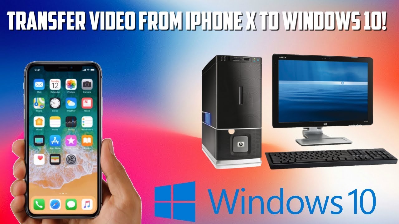 How to transfer photos from iphone to pc windows 10 - sqlgre