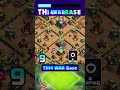 COC TH14 WAR BASE 9 of 10 #th14base #th14cwlbase #th14warbase #shorts #th14 #base