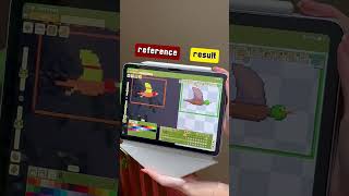 pixel art fly animation study in Pixquare 🦜