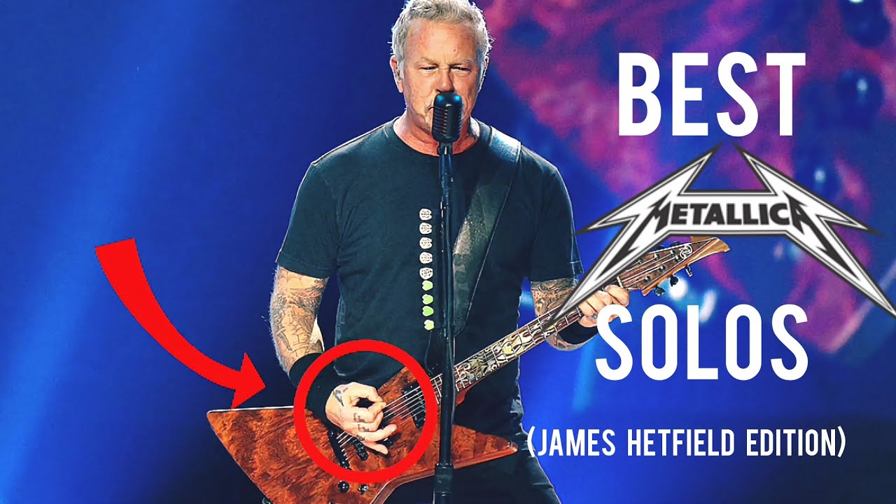 Metallica's James Hetfield BEST SOLOS YouTube