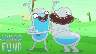 Best friends | HYDRO and FLUID | Funny Cartoons for Children