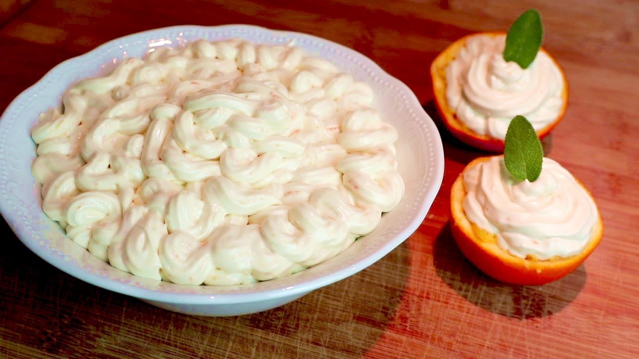 Из 2 апельсинов получается этот восхитительный крем! # 473