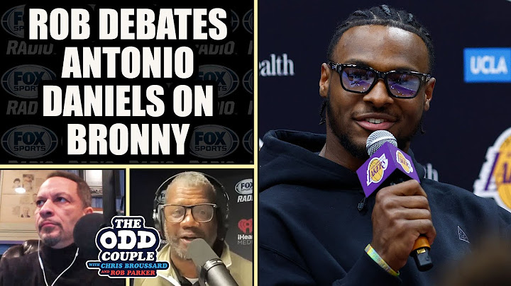 Rob Parker Debates Antonio Daniels on Lakers Drafting Bronny James