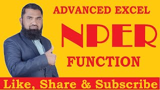 Excel Nper Function