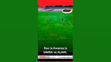 BAO LA SIMBA VS ALAHLY Jembefm SIMBA 