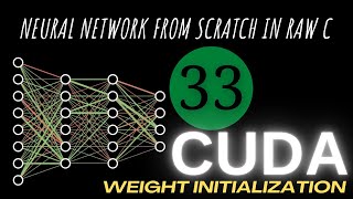 Neural Network From Scratch [33] CUDA Weight Initialization