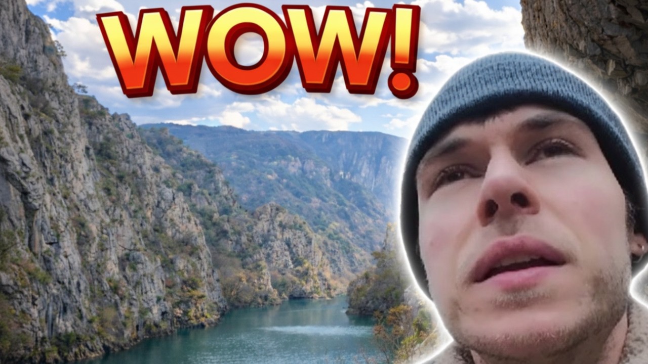 KANJONAI, URVAI IR ŽEMĖS DREBĖJIMAS ŠIAURĖS MAKEDONIJOJE 🇲🇰