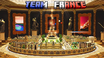 MrBeast Worldwide Building Challenge - Team France  [Timelapse Minecraft]