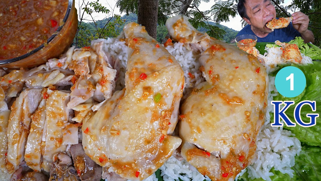 Чуть больше килограмма куриного риса, приготовленного по просьбе молодого человека из Мэклонга. Б...