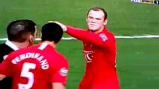 Wayne Rooney Sent Off