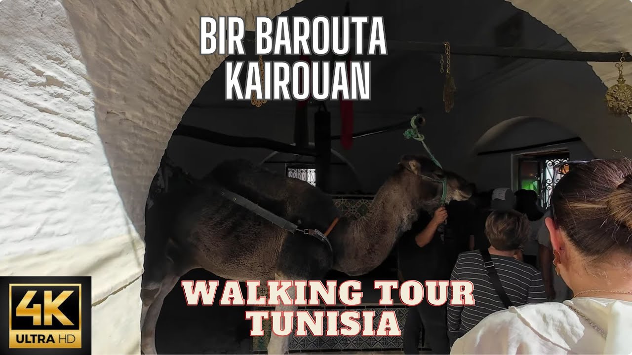 🇹🇳 Walking tour - Bir Barouta Kairouan  🇹🇳 