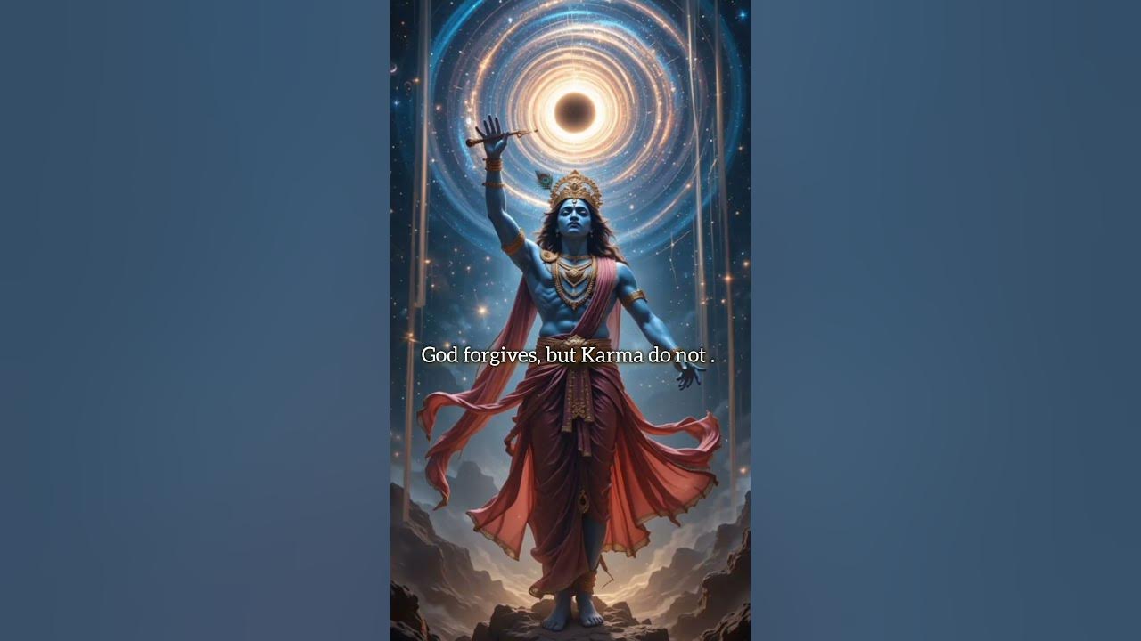 Fear your karma not God 💓 Krishna status video#love #bhajan #song #shorts #trending #viralvideo