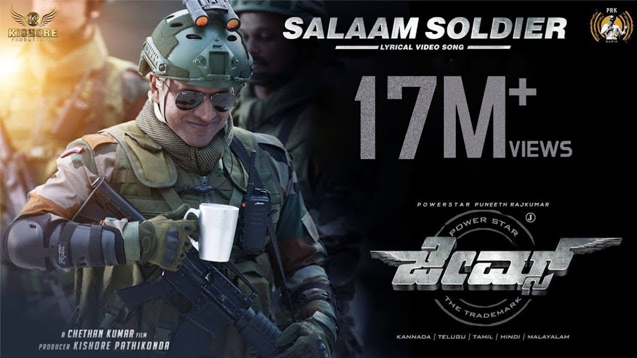 Salaam Soldier Lyrics Sanjith Hegde, Charanraj