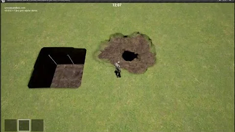 Unreal Engine 4 + Voxel terrain