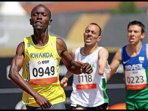 Athletics - men's 800m T46 final - 2013 IPC Athletics World
Championships, Lyon