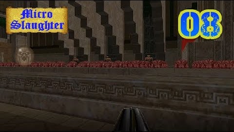 (Doom 2) Microslaughter Community Project - Map08 (The Three Kings) 100%
