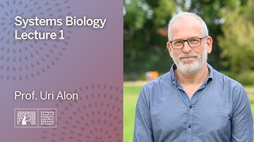 Systems Biology Lecture 1