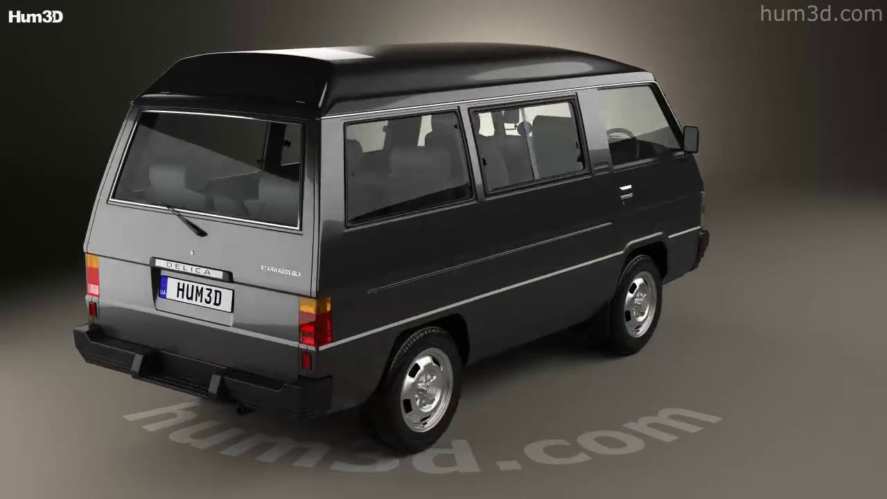 値下未組立‼️三菱DELICA STAR WAGON D-up WAGON1/24 Mitsubishi Delica Star Wagon 4WD GLX 1982 3D model by 3DModels.org