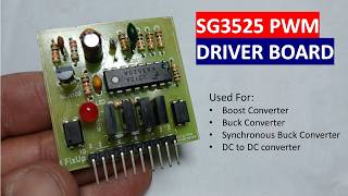 SG3525 PWM Generator Circuit | Practical PCB Assembly with Protection