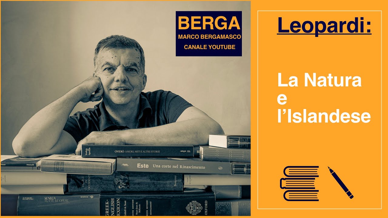 Leopardi, Dialogo della Natura e di un Islandese (dalle Operette morali)