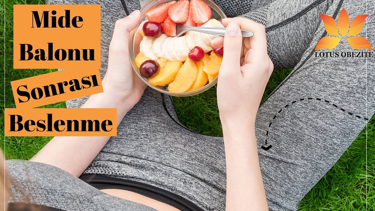 Mide balonu sonrası neleri yemeliyim? Was soll ich nach einem Magenballon essen?