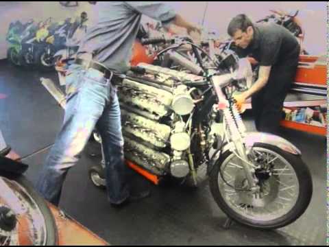 48 Cylinder Kawasaki Motorcycle