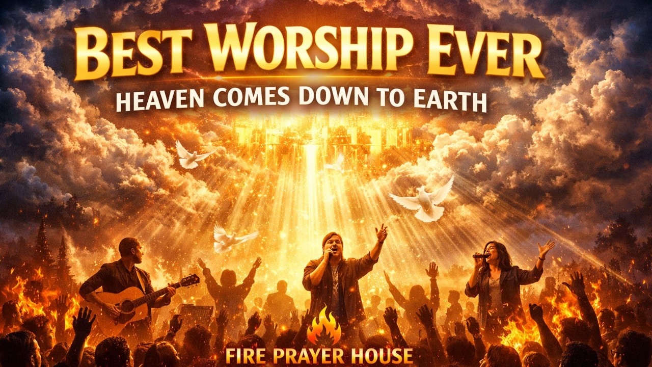 Fire Prayer House Best Worship Special Prayer | Heaven Comes Down to Earth  #ankurnarulaministries