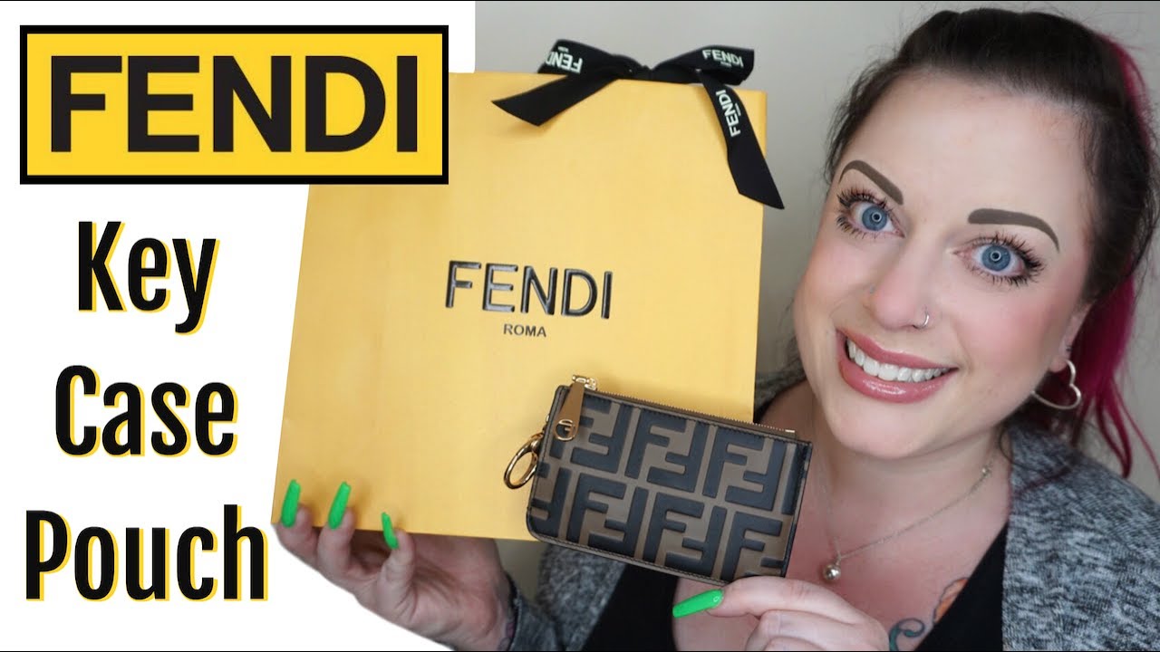 Fendi Unboxing | Key Case Pouch | Quarantine Retail Therapy! - YouTube