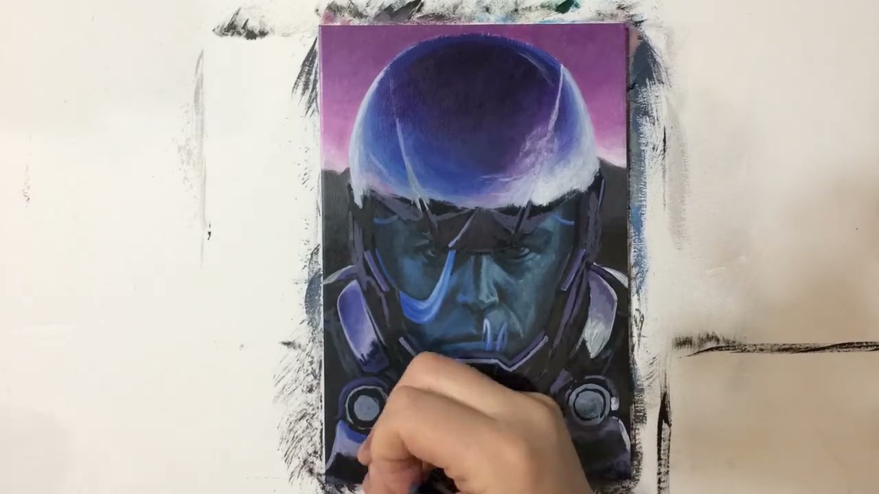 Overdrive Painting Timelapse