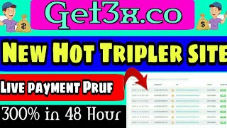 New Tripler Bitcoin Double Site 🔥 Get3x.Co 🔥  live payment Pruf | Eran daily$20  |kousik official screenshot 1