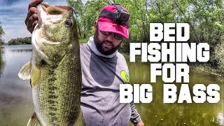 The Secrets Of Bed Fishing - How To Fish For B During The Spawn