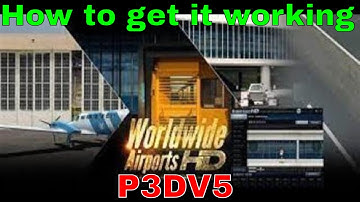 How to get REX Airports HD working with P3DV5.4