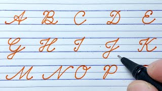 Cursive writing A to Z | English capital letters A to Z | Cursive handwriting practice | ABCD