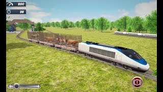 Train Animal Transporter Drive | Zoo Train Transport Simulator - Android GamePlay screenshot 5