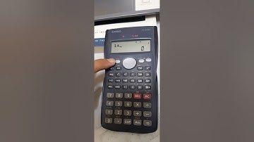 Random sampling method using scientific calculator