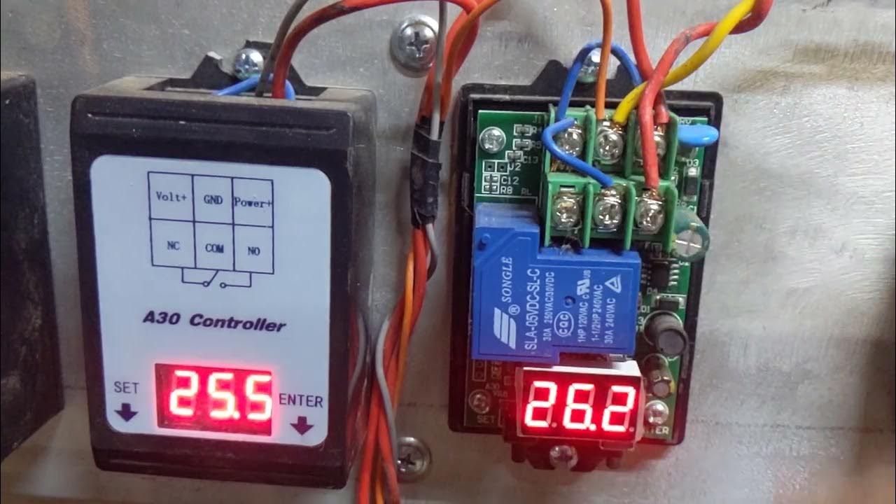 Wiring the A30 Controller (first configuration) - YouTube