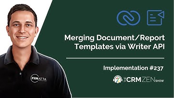 Merging Document/Report Templates via Writer API