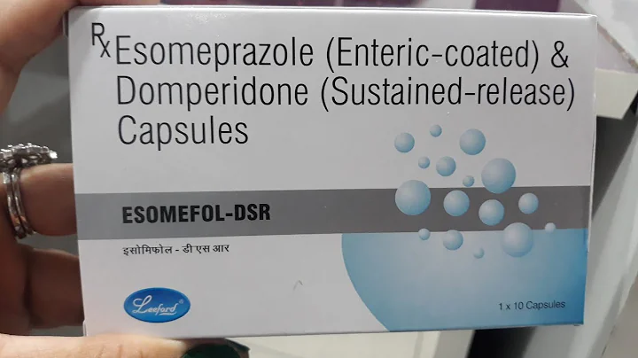 Esomeprazole & domperidone | Esomefol-DSR capsule | uses, dose, work, side effects complete infor...