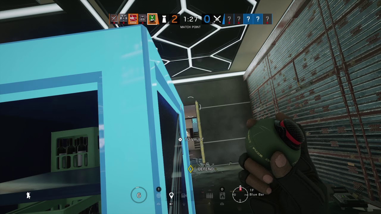 Grenade R6 Mad grenade throw R6 Siege - YouTube