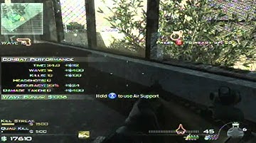 Call of Duty Modern Warfare 3 (Spec Ops Survival Solo) Dome - Part 2
