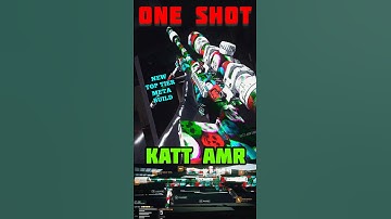 The NEW *1 SHOT KATT AMR* Best Class Setup 🔥 | Meta Build | BROKEN | MW3 | COD #shorts #viral