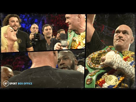 "What a fighter you are!" This is what Wilder & Fury said to each other in the ring after the fight